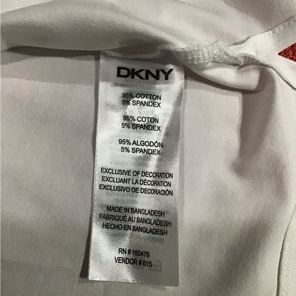 DKNY Men’s LOGO SLEEVE POLO SHIRT M - Picture 13 of 15